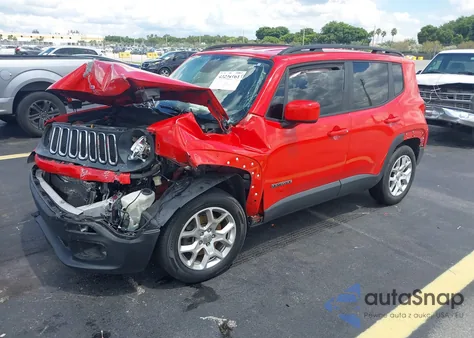 2017 Jeep Renegade Latitude Fwd z USA, uszkodzony, nr VIN ZACCJABB2HPE88811